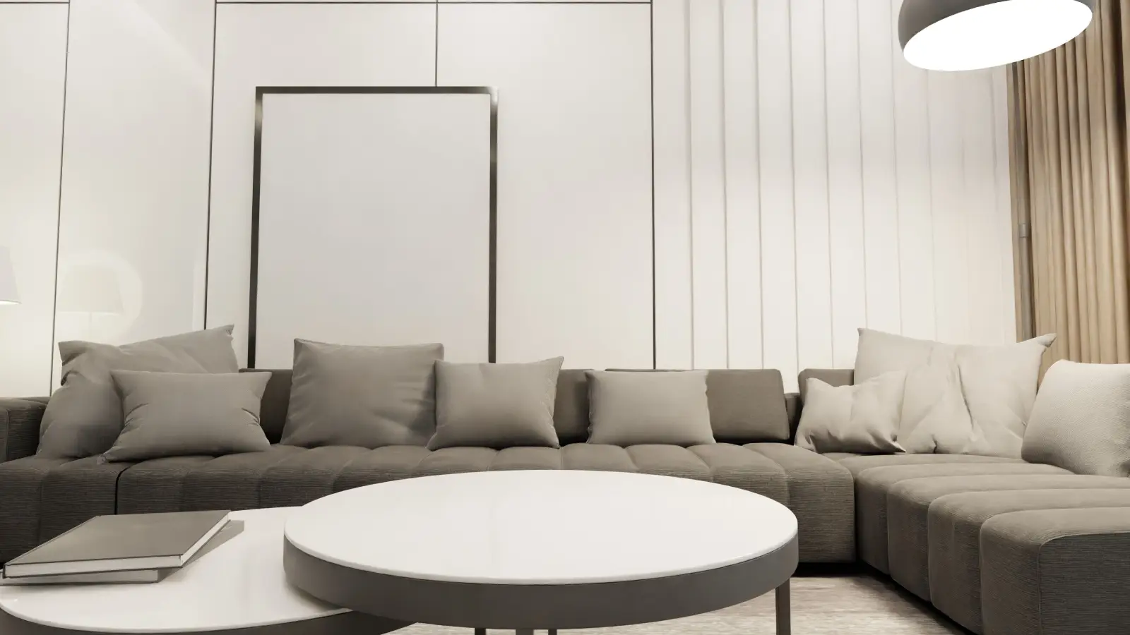 Custom corner sofa in Dubai. Built to fit your exact corner with premium fabric and solid frame.