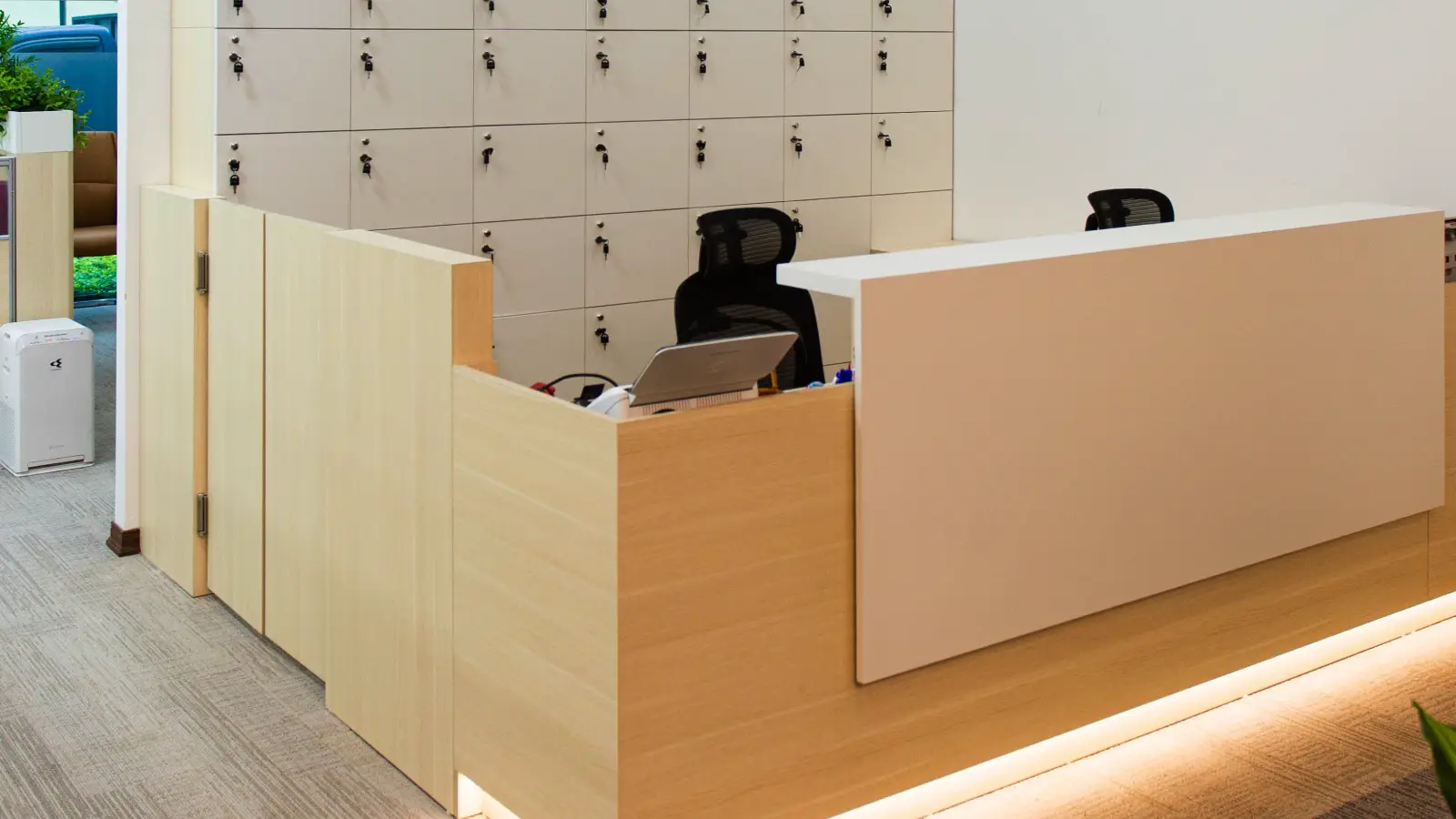 Custom Reception Desk Dubai