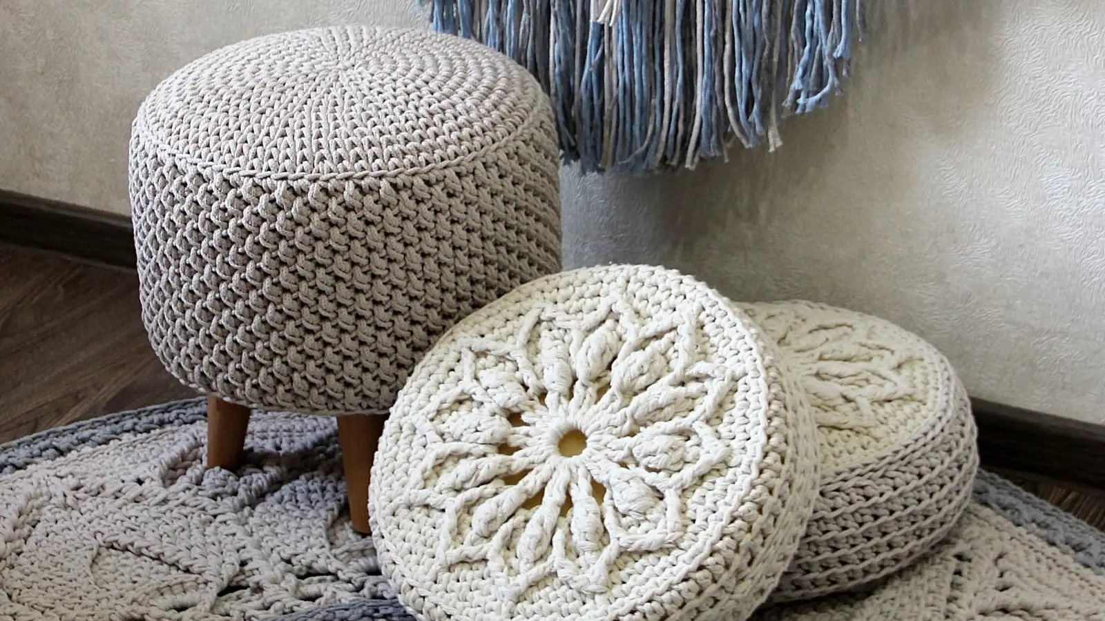 Ottoman & Pouf Refresh in Arabian Ranches-Dubai
